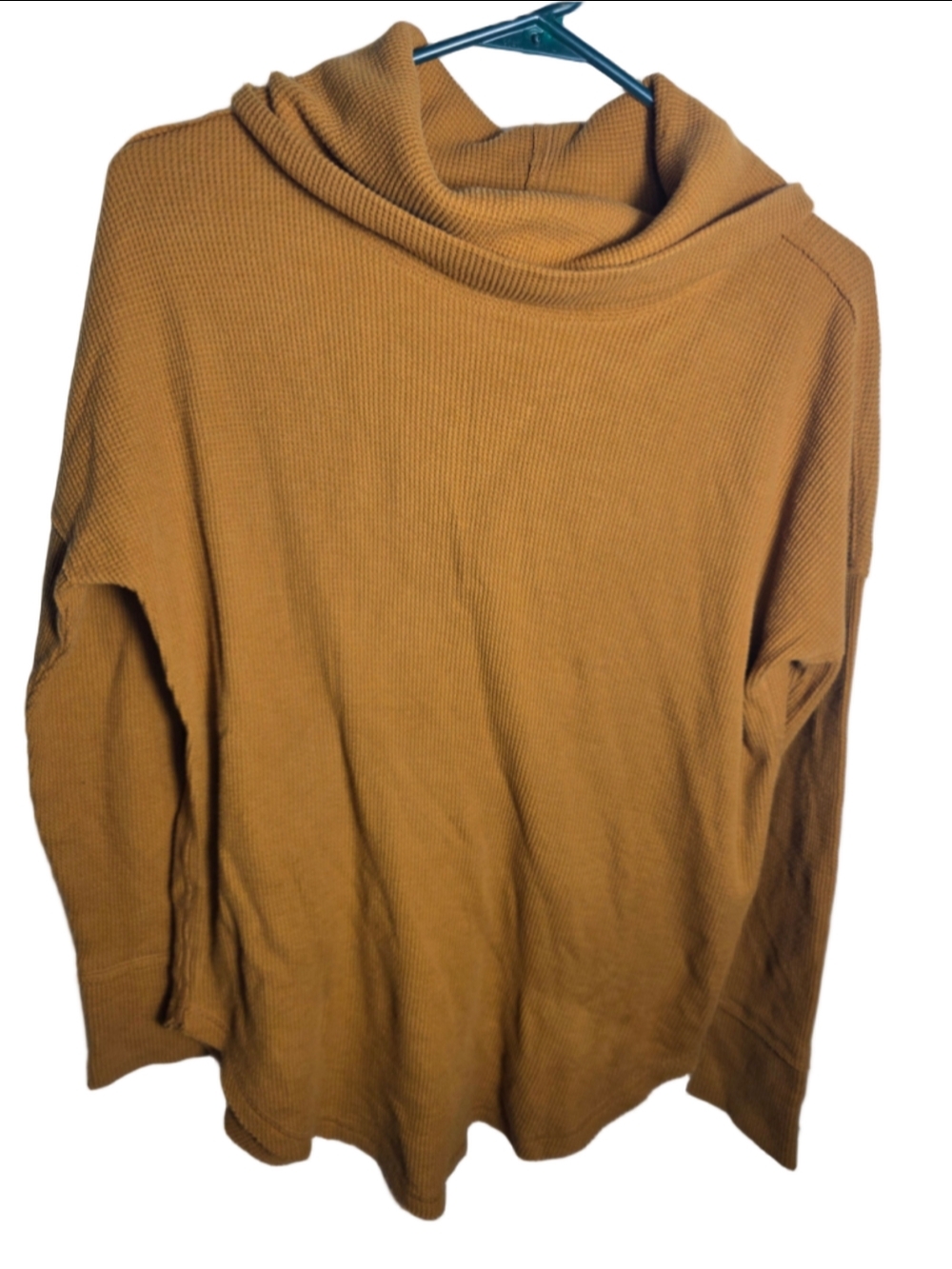 Women's Maeve Cowl Neck Sweater Yellow S fall cozy long sleeve trendy preppy